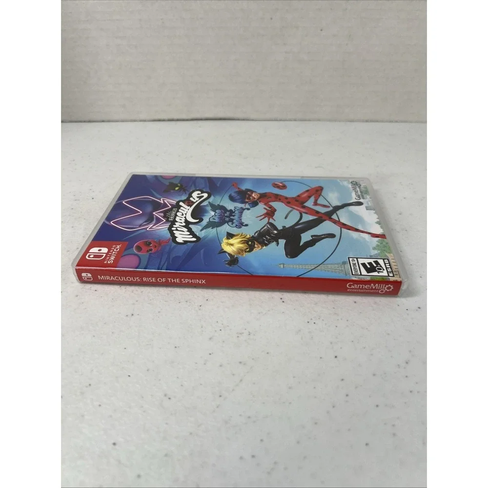 Miraculous: Rise of the Sphinx - Nintendo Switch Physical Video Game Ladybug Cat